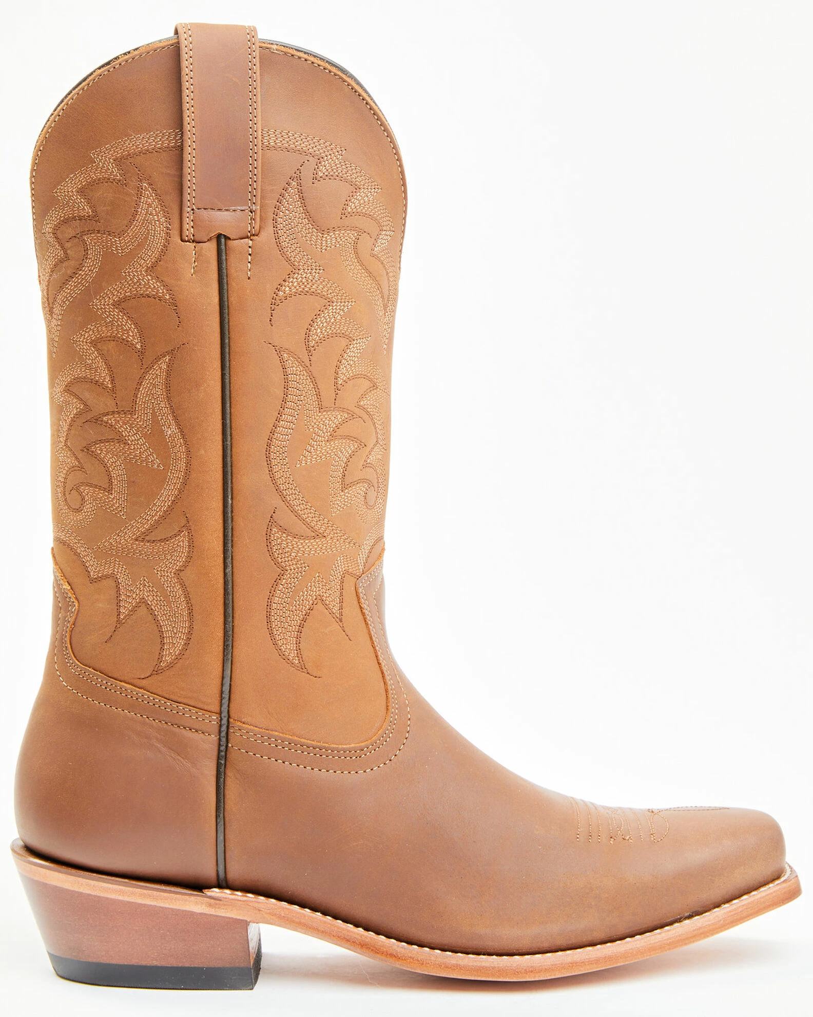 Moonshine Spirit Men's Crazy Horse Vintage Western Boots Brown 2 Moonshine Spirit Men's Crazy Horse Vintage Western Boots Brown - Image 2