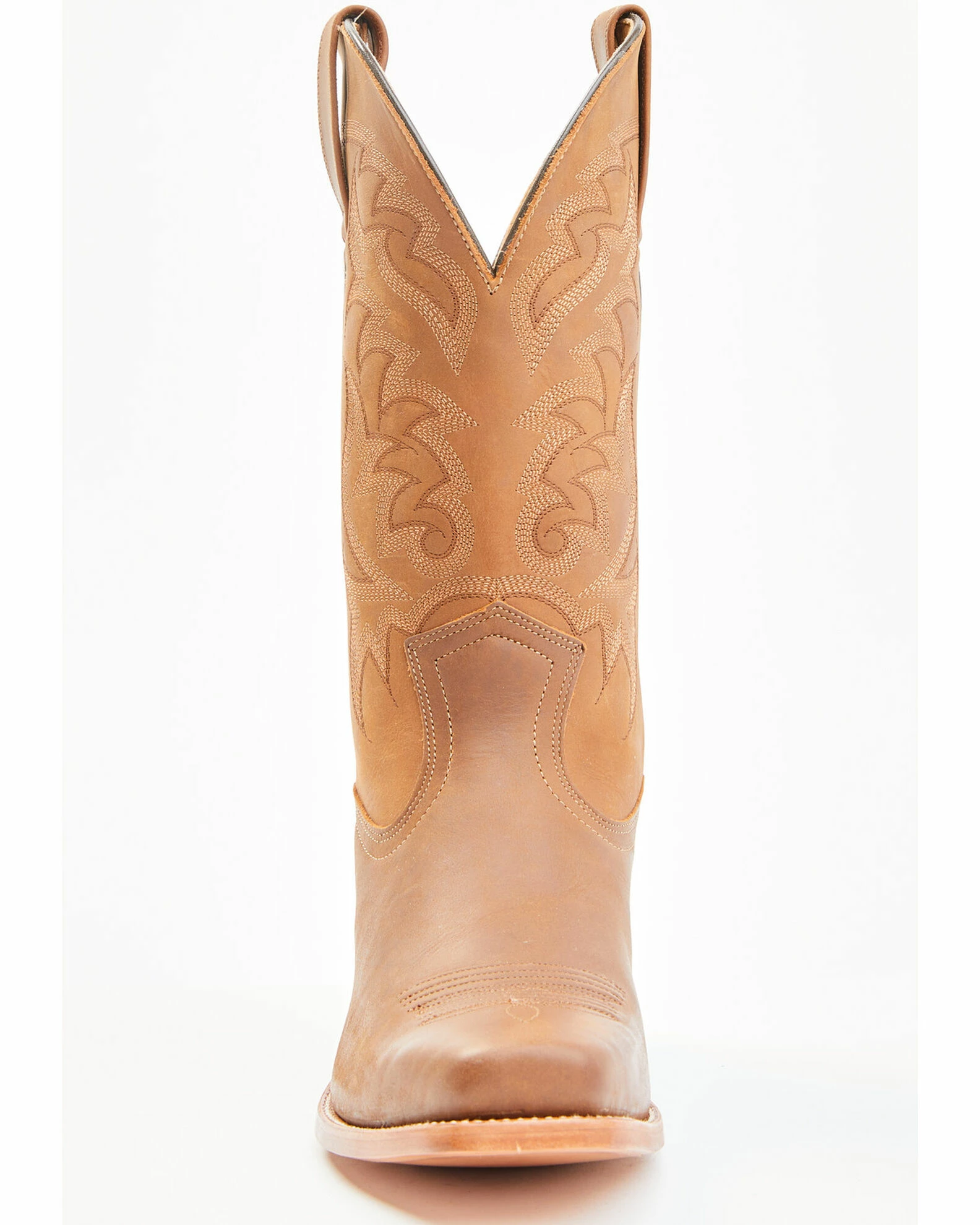 Moonshine Spirit Men's Crazy Horse Vintage Western Boots Brown 4 Moonshine Spirit Men's Crazy Horse Vintage Western Boots Brown - Image 4