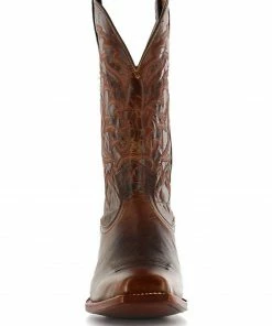 Moonshine Spirit Men's Square Toe Western Boots Brown -Moonshine Spirit Shop 2000112308 200 FT