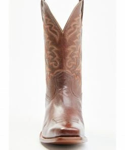 Moonshine Spirit Men's Square Toe Western Boots Brown -Moonshine Spirit Shop 2000112308 200 P4