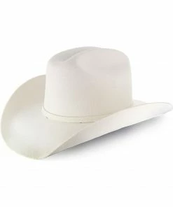 Moonshine Spirit 3X Wool Felt Moonshine Hat For Men's White