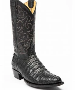 Moonshine Spirit Men's Rock City Fuscus Caiman Western Boots - Snip Toe
