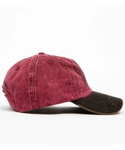Moonshine Spirit Men's Guitar Pick Baseball Cap Burgundy 9 Moonshine Spirit Men's Guitar Pick Baseball Cap Burgundy -Moonshine Spirit Shop 2000277014 640 P3