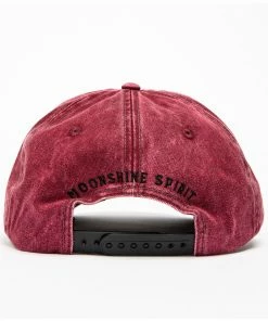 Moonshine Spirit Men's Guitar Pick Baseball Cap Burgundy 11 Moonshine Spirit Men's Guitar Pick Baseball Cap Burgundy -Moonshine Spirit Shop 2000277014 640 P5