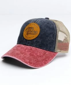 Moonshine Spirit Men's Circle Logo Medallion Patch Mesh Cap  Multi