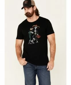 Moonshine Spirit Men's Dog Bones Graphic Short Sleeve T-Shirt 