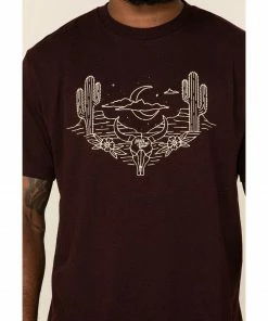 Moonshine Spirit Men's Peyote Graphic Short Sleeve T-Shirt Burgundy 10 Moonshine Spirit Men's Peyote Graphic Short Sleeve T-Shirt Burgundy -Moonshine Spirit Shop 2000318897 640 P5