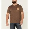 Moonshine Spirit Men's Brown Pure Tennessee Graphic T-Shirt 