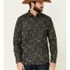 Moonshine Spirit Men's Legacy Large Paisley Print Long Sleeve Western Shirt  Multi