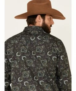 Moonshine Spirit Men's Legacy Large Paisley Print Long Sleeve Western Shirt  Multi -Moonshine Spirit Shop 2000325450 900 P5