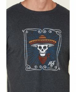 Moonshine Spirit Men's Framed Skull Graphic T-Shirt 6 Moonshine Spirit Men's Framed Skull Graphic T-Shirt -Moonshine Spirit Shop 2000333572 410 P3