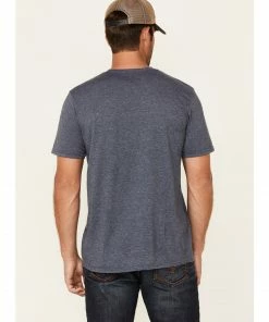 Moonshine Spirit Men's Dead Hands Graphic Short Sleeve T-Shirt  Navy -Moonshine Spirit Shop 2000338908 410 P4