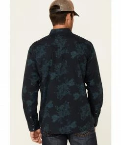 Moonshine Spirit Men's Prism Paisley Print Long Sleeve Snap Western Shirt Navy 8 Moonshine Spirit Men's Prism Paisley Print Long Sleeve Snap Western Shirt Navy -Moonshine Spirit Shop 2000342787 410 P4
