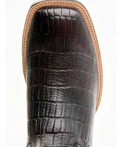 Moonshine Spirit Men's Tully Croc Print Western Boots - Wide Square Toe -Moonshine Spirit Shop 2000343043 001 P6