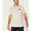 Moonshine Spirit Men's Tan Country Living Graphic Short Sleeve T-Shirt 