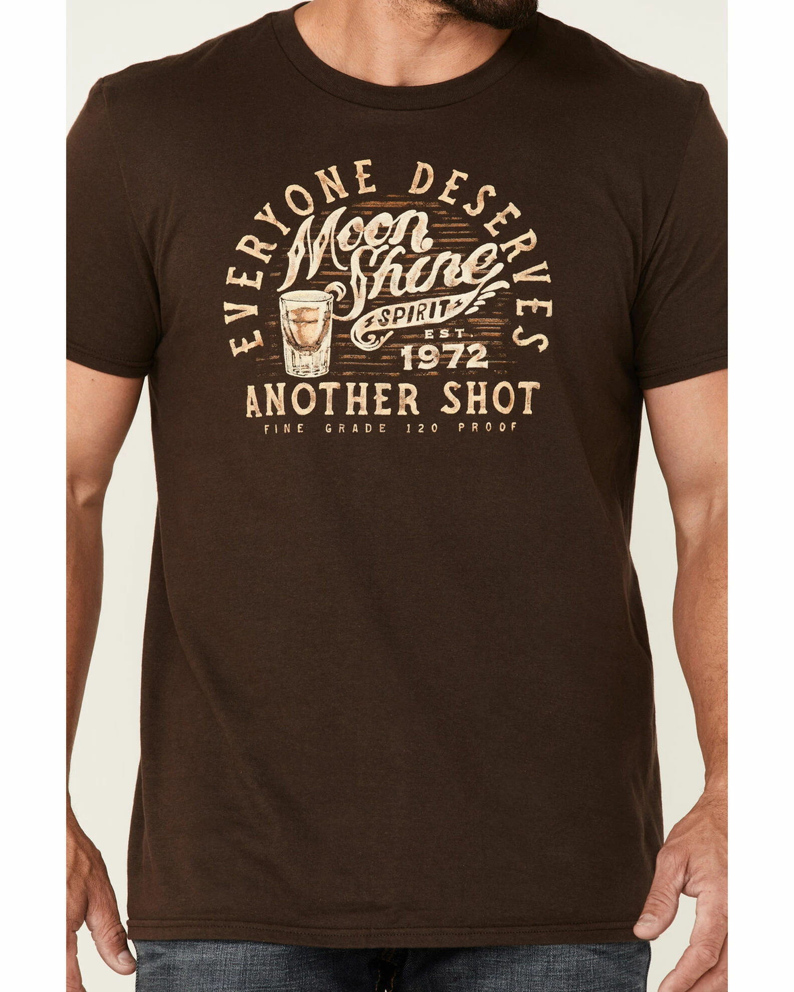 Moonshine Spirit Men's Another Shot Graphic Short Sleeve T-Shirt 3 Moonshine Spirit Men's Another Shot Graphic Short Sleeve T-Shirt - Image 3