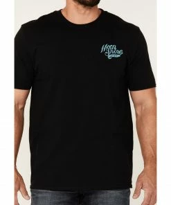 Moonshine Spirit Men's Angry Eagle Back Graphic Short Sleeve T-Shirt  -Moonshine Spirit Shop 2000343169 001 P3