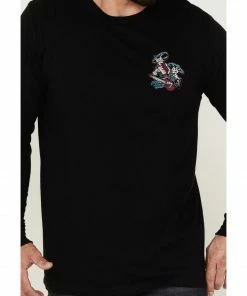 Moonshine Spirit Men's Famila Skulls Graphic T-Shirt  -Moonshine Spirit Shop 2000344465 001 P3