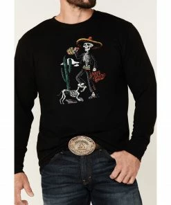 Moonshine Spirit Men's Dog Bones Graphic Long Sleeve T-Shirt - Black 6 Moonshine Spirit Men's Dog Bones Graphic Long Sleeve T-Shirt - Black -Moonshine Spirit Shop 2000350619 001 P3