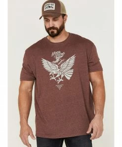 Moonshine Spirit Men's Get High Eagle Graphic T-Shirt 