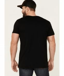 Moonshine Spirit Men's More 4 For The Fans Graphic Short Sleeve T-Shirt - Black -Moonshine Spirit Shop 2000351775 001 P4