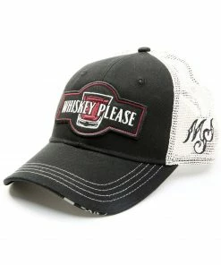 Moonshine Spirit Men's Whiskey Please Patch Mesh-Back Ball Cap  