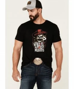 Moonshine Spirit Men's Day Of The Bandit Graphic Short Sleeve T-Shirt 
