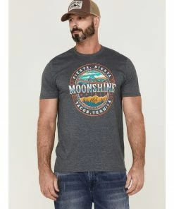 Moonshine Spirit Men's Fiesta Siesta Graphic T-Shirt 