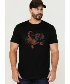 Moonshine Spirit Men's Sting Desert Graphic T-Shirt  Black