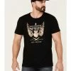 Moonshine Spirit Men's Guitar Wings Graphic Short Sleeve T-Shirt 