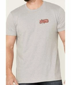 Moonshine Spirit Men's Grey Floral Snake Graphic Short Sleeve T-Shirt 6 Moonshine Spirit Men's Grey Floral Snake Graphic Short Sleeve T-Shirt -Moonshine Spirit Shop 2000359258 070 P3