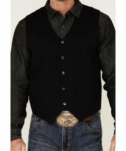 Moonshine Spirit Men's Sunday Brunch Button-Down Western Vest  -Moonshine Spirit Shop 2000364440 001 P3