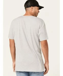 Moonshine Spirit Men's Simple Skully Graphic T-Shirt  -Moonshine Spirit Shop 2000365430 025 P4