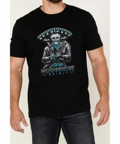 Moonshine Spirit Men's El Mariachi Skull Graphic T-Shirt 6 Moonshine Spirit Men's El Mariachi Skull Graphic T-Shirt -Moonshine Spirit Shop 2000370489 001 P3