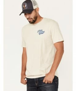 Moonshine Spirit Men's Guitar Shape Graphic T-Shirt 