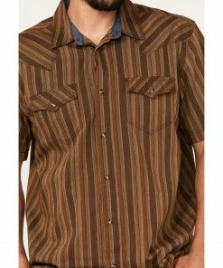Moonshine Spirit Men's Paniolo Stripe Snap Western Shirt  -Moonshine Spirit Shop 2000373905 200 P3