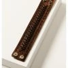 Moonshine Spirit Men's Brown Leather Lace Bracelet
