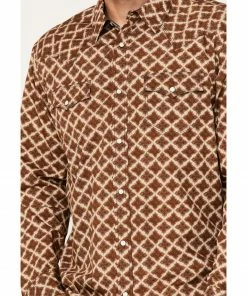 Moonshine Spirit Men's Back Stage Medallion Print Snap Western Shirt  -Moonshine Spirit Shop 2000374114 110 P3