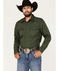 Moonshine Spirit Men's Limelight Paisley Print Snap Western Shirt Green 9 Moonshine Spirit Men's Limelight Paisley Print Snap Western Shirt Green -Moonshine Spirit Shop 2000374116 300 P1 1
