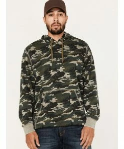 Moonshine Spirit Men's Now You See Me Burnout Camo Hooded Sweatshirt  Olive -Moonshine Spirit Shop 2000374225 341 P1 1