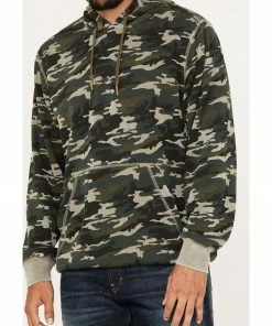 Moonshine Spirit Men's Now You See Me Burnout Camo Hooded Sweatshirt  Olive -Moonshine Spirit Shop 2000374225 341 P3