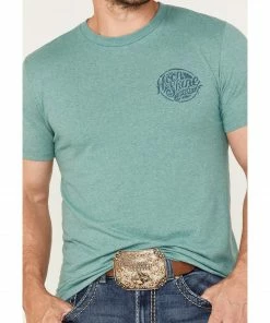 Moonshine Spirit Men's Sugar Skull Graphic T-Shirt Green -Moonshine Spirit Shop 2000374870 300 P3