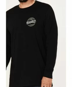Moonshine Spirit Men's Round Logo Graphic Long Sleeve T-Shirt -Moonshine Spirit Shop 2000374887 001 P3