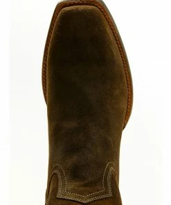 Moonshine Spirit Men's Pancho 8" Western Boot - Square Toe Dark Brown -Moonshine Spirit Shop 2000376713 201 P6