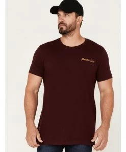 Moonshine Spirit Men's Oak Barrel Graphic Short Sleeve T-Shirt