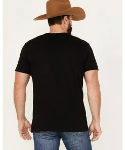 Moonshine Spirit Men's Skull Drinker Short Sleeve T-Shirt Black -Moonshine Spirit Shop 2000380259 001 P4